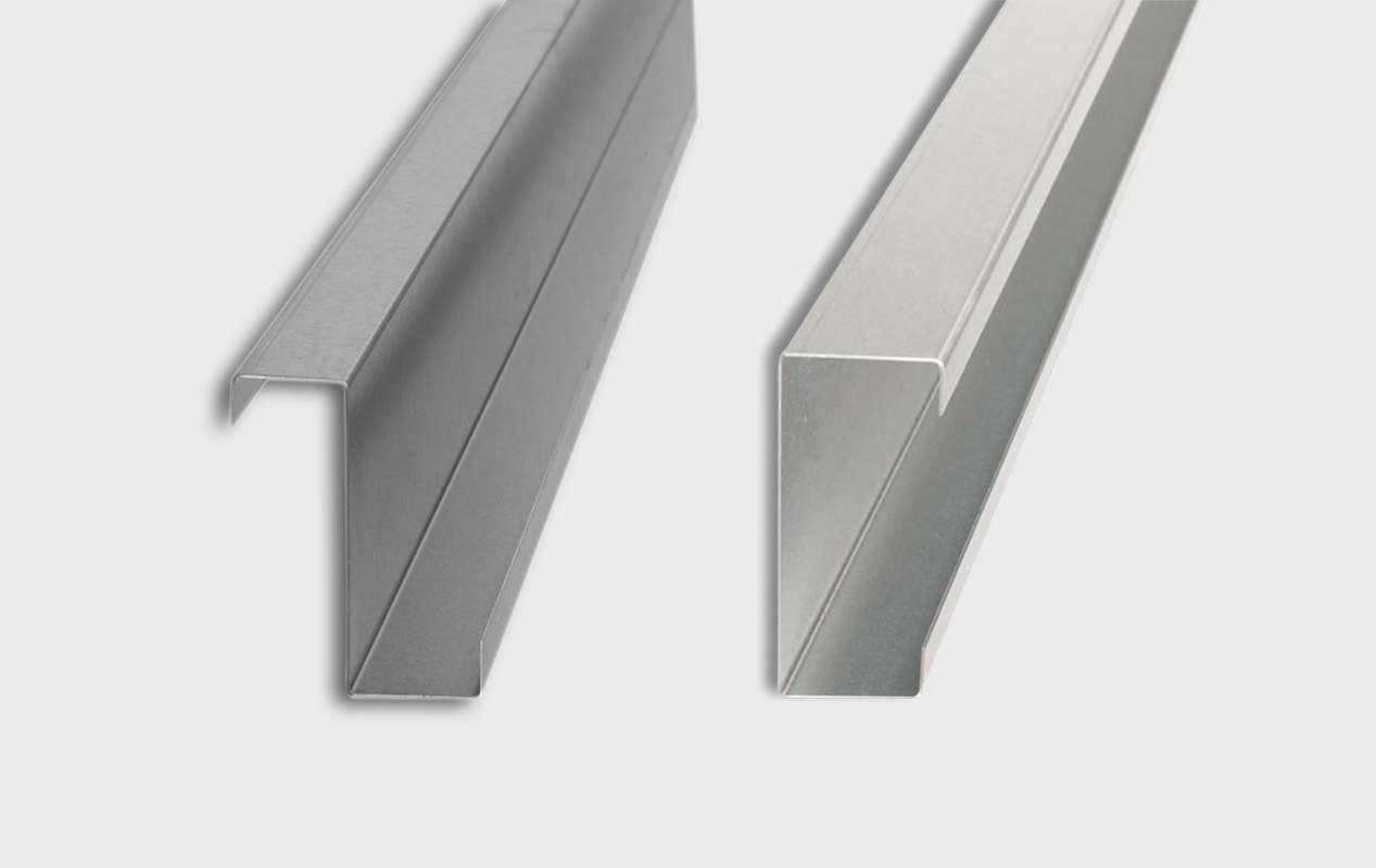 Stålåse Z C åse Facadebeklædning DS Stålprofil